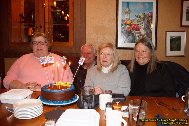 Bozinis celebrate the birthdays of Cheryl, Sharon, Joan and Bob