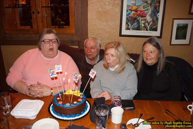 Bozinis celebrate the birthdays of Cheryl, Sharon, Joan and Bob