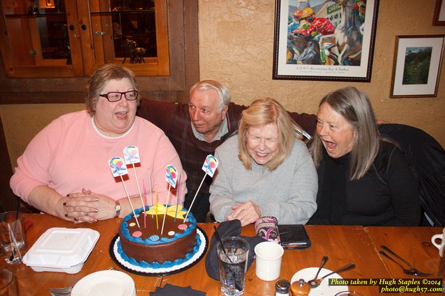 Bozinis celebrate the birthdays of Cheryl, Sharon, Joan and Bob