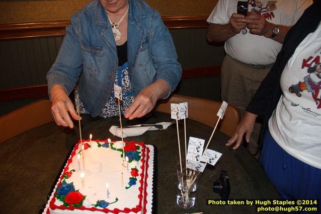 Bozinis celebrate the birthdays of Sarah, Hugh, Lenny, Luigina, Jane, Mary, Rob, Jannette and Sharon