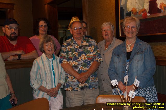 Bozinis celebrate the birthdays of Sarah, Hugh, Lenny, Luigina, Jane, Mary, Rob, Jannette and Sharon