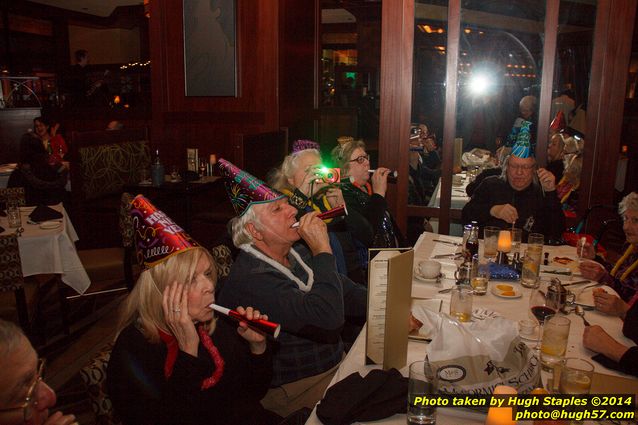 The Bozinis gather for their annual celebration of the New Year in Downtown Cincinnati