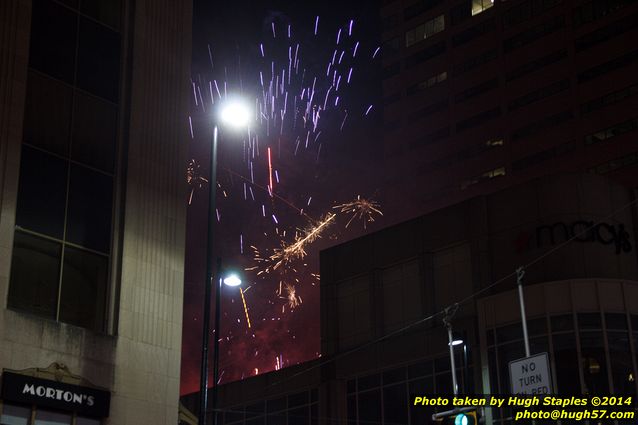 The Bozinis gather for their annual celebration of the New Year in Downtown Cincinnati