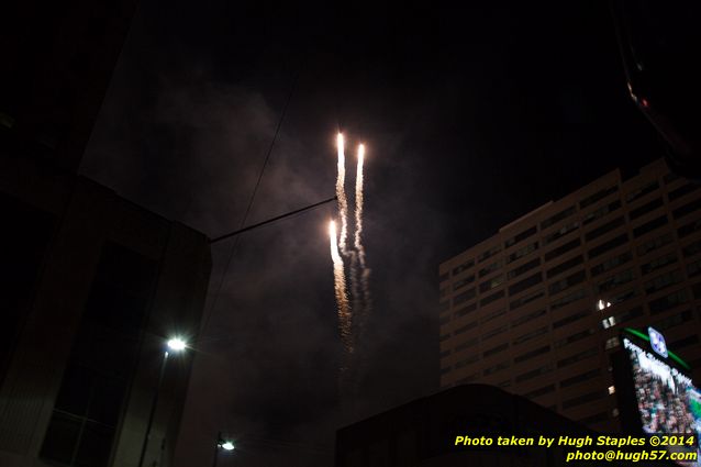 The Bozinis gather for their annual celebration of the New Year in Downtown Cincinnati