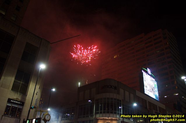 The Bozinis gather for their annual celebration of the New Year in Downtown Cincinnati