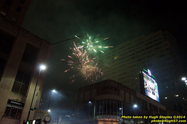 The Bozinis gather for their annual celebration of the New Year in Downtown Cincinnati