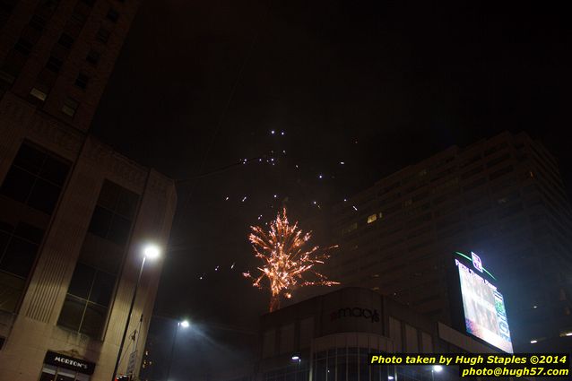 The Bozinis gather for their annual celebration of the New Year in Downtown Cincinnati