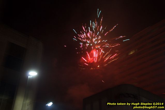 The Bozinis gather for their annual celebration of the New Year in Downtown Cincinnati