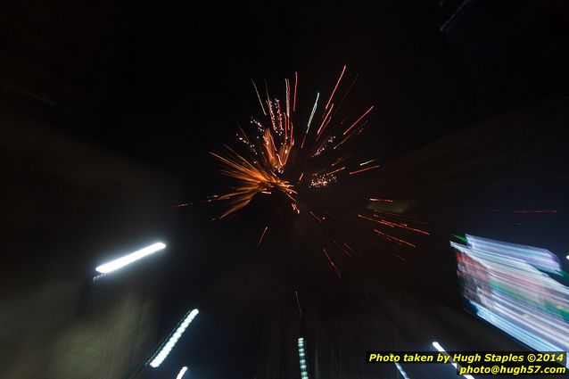 The Bozinis gather for their annual celebration of the New Year in Downtown Cincinnati
