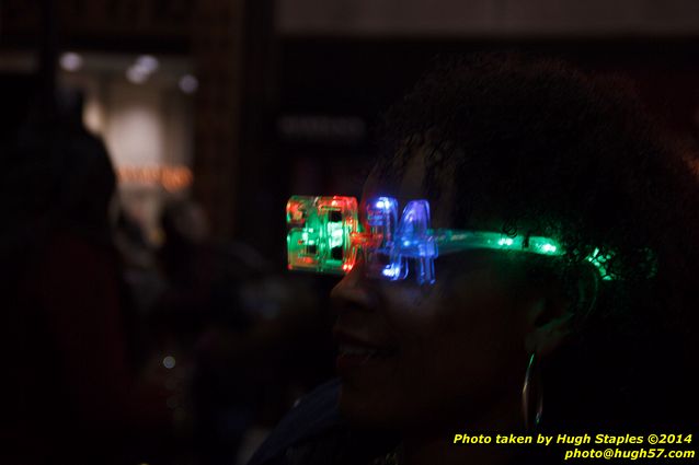 The Bozinis gather for their annual celebration of the New Year in Downtown Cincinnati