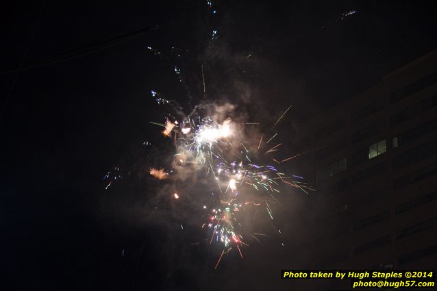 The Bozinis gather for their annual celebration of the New Year in Downtown Cincinnati