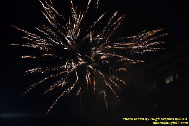 The Bozinis gather for their annual celebration of the New Year in Downtown Cincinnati