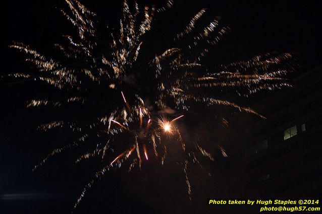 The Bozinis gather for their annual celebration of the New Year in Downtown Cincinnati