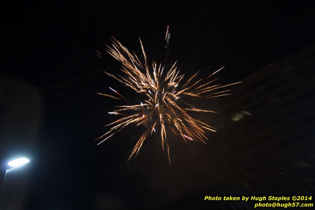 The Bozinis gather for their annual celebration of the New Year in Downtown Cincinnati