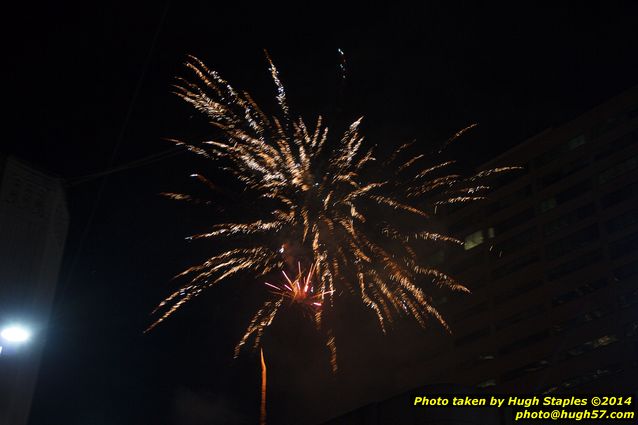 The Bozinis gather for their annual celebration of the New Year in Downtown Cincinnati