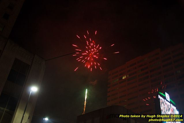 The Bozinis gather for their annual celebration of the New Year in Downtown Cincinnati