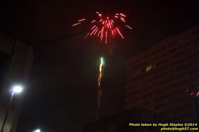 The Bozinis gather for their annual celebration of the New Year in Downtown Cincinnati