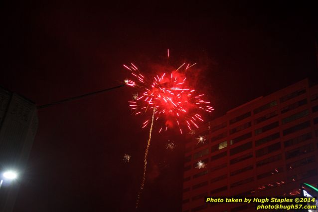 The Bozinis gather for their annual celebration of the New Year in Downtown Cincinnati