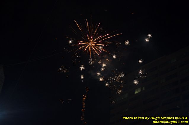 The Bozinis gather for their annual celebration of the New Year in Downtown Cincinnati