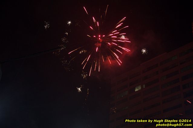 The Bozinis gather for their annual celebration of the New Year in Downtown Cincinnati