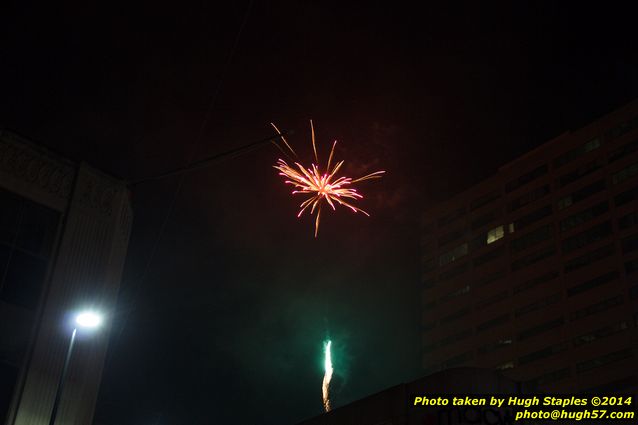 The Bozinis gather for their annual celebration of the New Year in Downtown Cincinnati