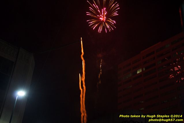 The Bozinis gather for their annual celebration of the New Year in Downtown Cincinnati