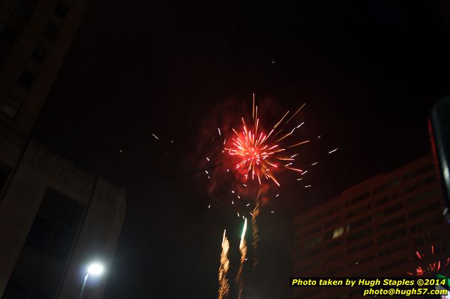 The Bozinis gather for their annual celebration of the New Year in Downtown Cincinnati