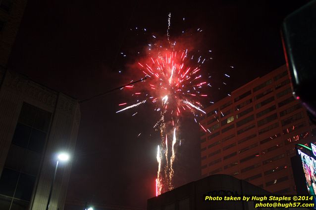 The Bozinis gather for their annual celebration of the New Year in Downtown Cincinnati