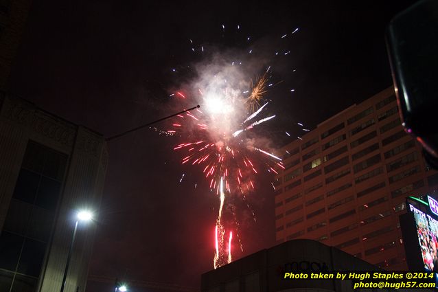 The Bozinis gather for their annual celebration of the New Year in Downtown Cincinnati