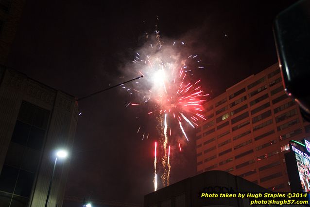 The Bozinis gather for their annual celebration of the New Year in Downtown Cincinnati