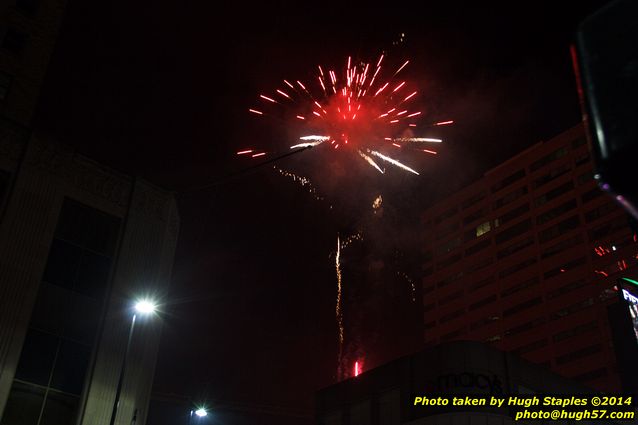 The Bozinis gather for their annual celebration of the New Year in Downtown Cincinnati