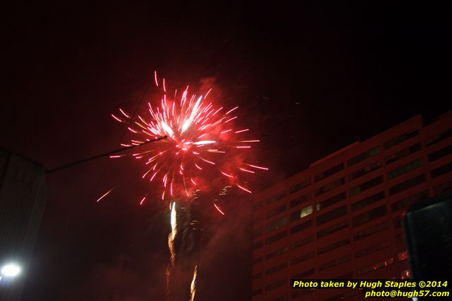 The Bozinis gather for their annual celebration of the New Year in Downtown Cincinnati