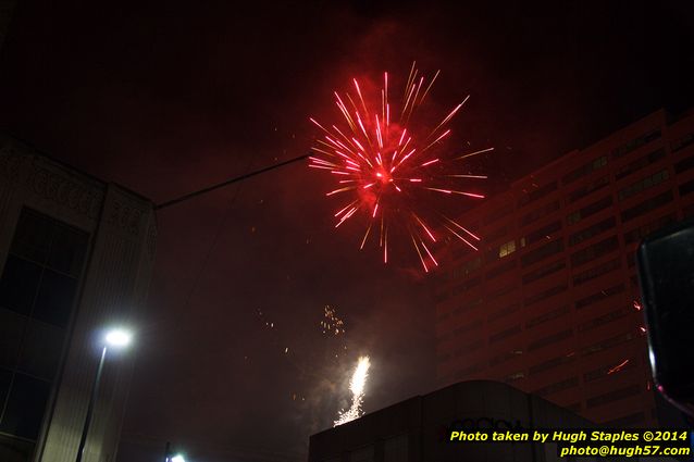 The Bozinis gather for their annual celebration of the New Year in Downtown Cincinnati