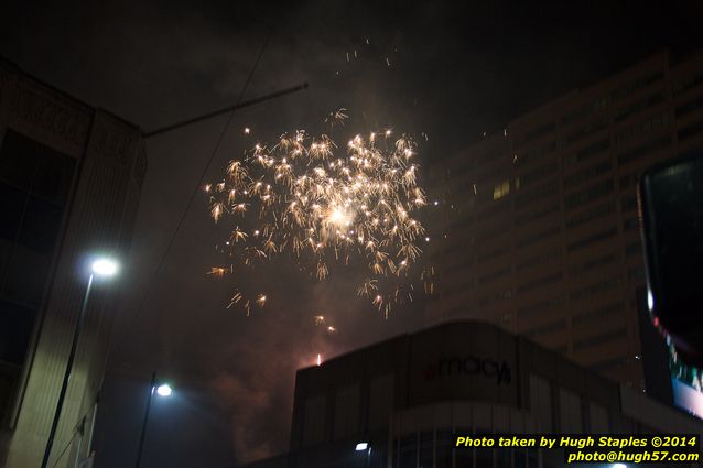 The Bozinis gather for their annual celebration of the New Year in Downtown Cincinnati