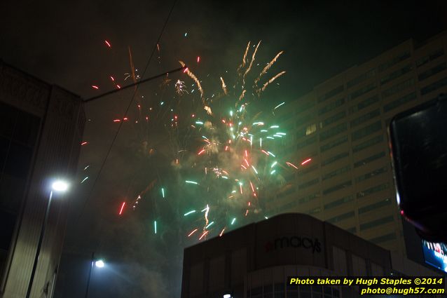 The Bozinis gather for their annual celebration of the New Year in Downtown Cincinnati