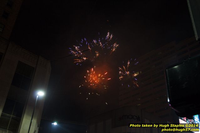 The Bozinis gather for their annual celebration of the New Year in Downtown Cincinnati