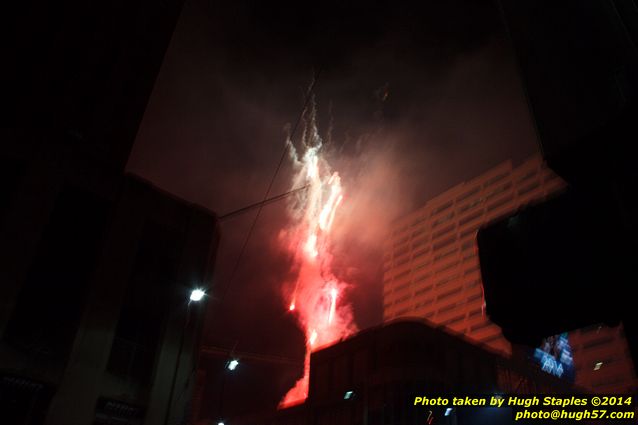 The Bozinis gather for their annual celebration of the New Year in Downtown Cincinnati