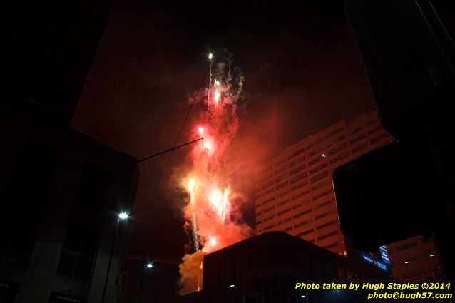 The Bozinis gather for their annual celebration of the New Year in Downtown Cincinnati