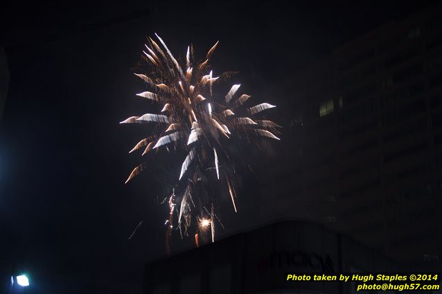 The Bozinis gather for their annual celebration of the New Year in Downtown Cincinnati