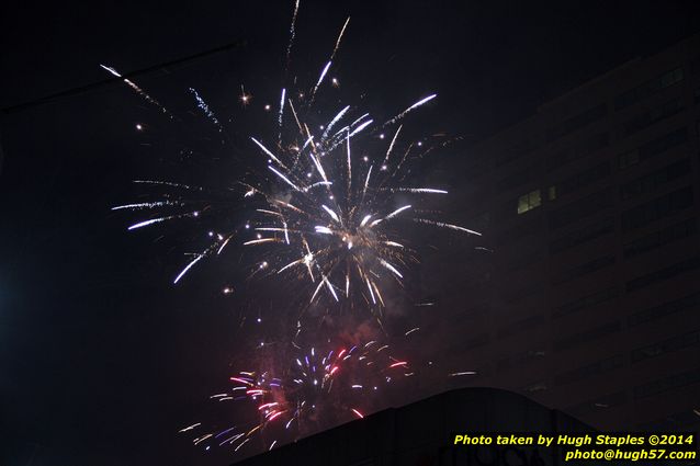 The Bozinis gather for their annual celebration of the New Year in Downtown Cincinnati