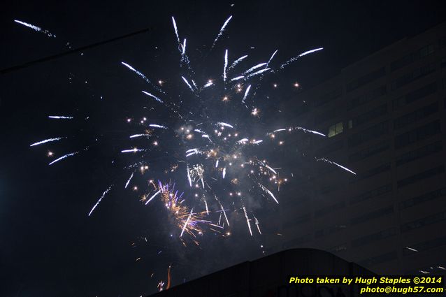 The Bozinis gather for their annual celebration of the New Year in Downtown Cincinnati