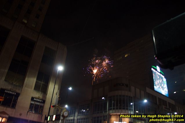 The Bozinis gather for their annual celebration of the New Year in Downtown Cincinnati