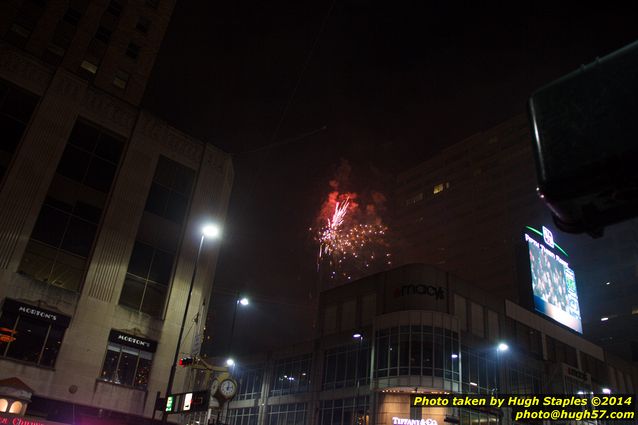 The Bozinis gather for their annual celebration of the New Year in Downtown Cincinnati