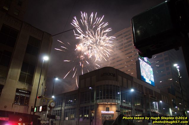 The Bozinis gather for their annual celebration of the New Year in Downtown Cincinnati