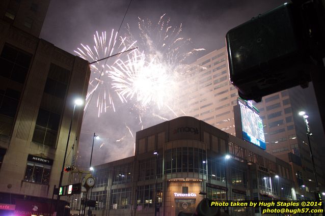 The Bozinis gather for their annual celebration of the New Year in Downtown Cincinnati