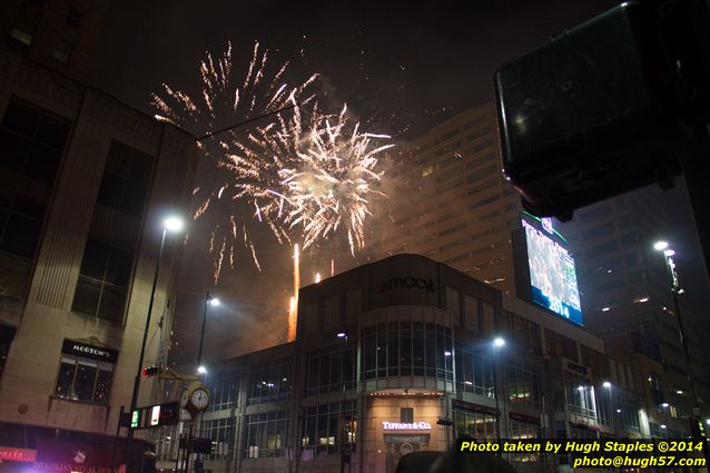 The Bozinis gather for their annual celebration of the New Year in Downtown Cincinnati