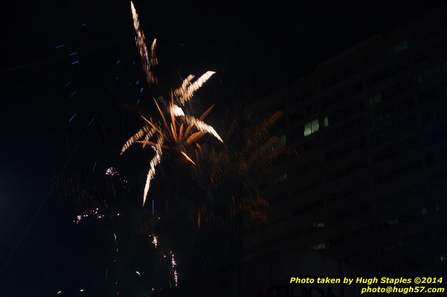 The Bozinis gather for their annual celebration of the New Year in Downtown Cincinnati