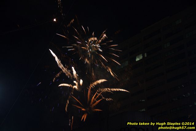 The Bozinis gather for their annual celebration of the New Year in Downtown Cincinnati