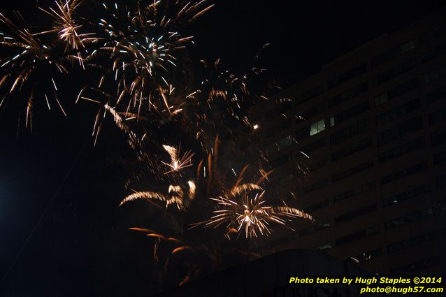 The Bozinis gather for their annual celebration of the New Year in Downtown Cincinnati