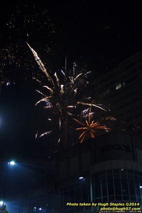 The Bozinis gather for their annual celebration of the New Year in Downtown Cincinnati